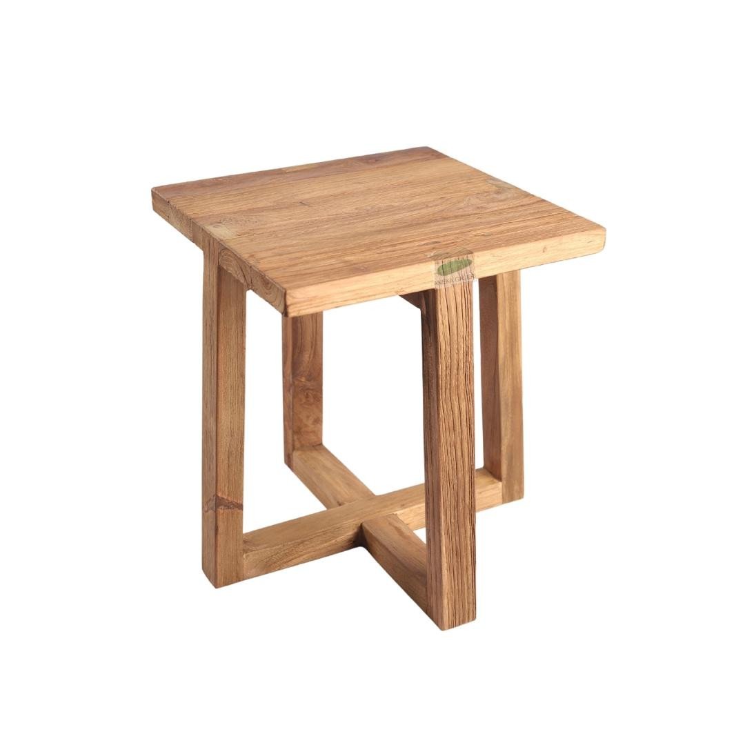 End Table Square, X leg