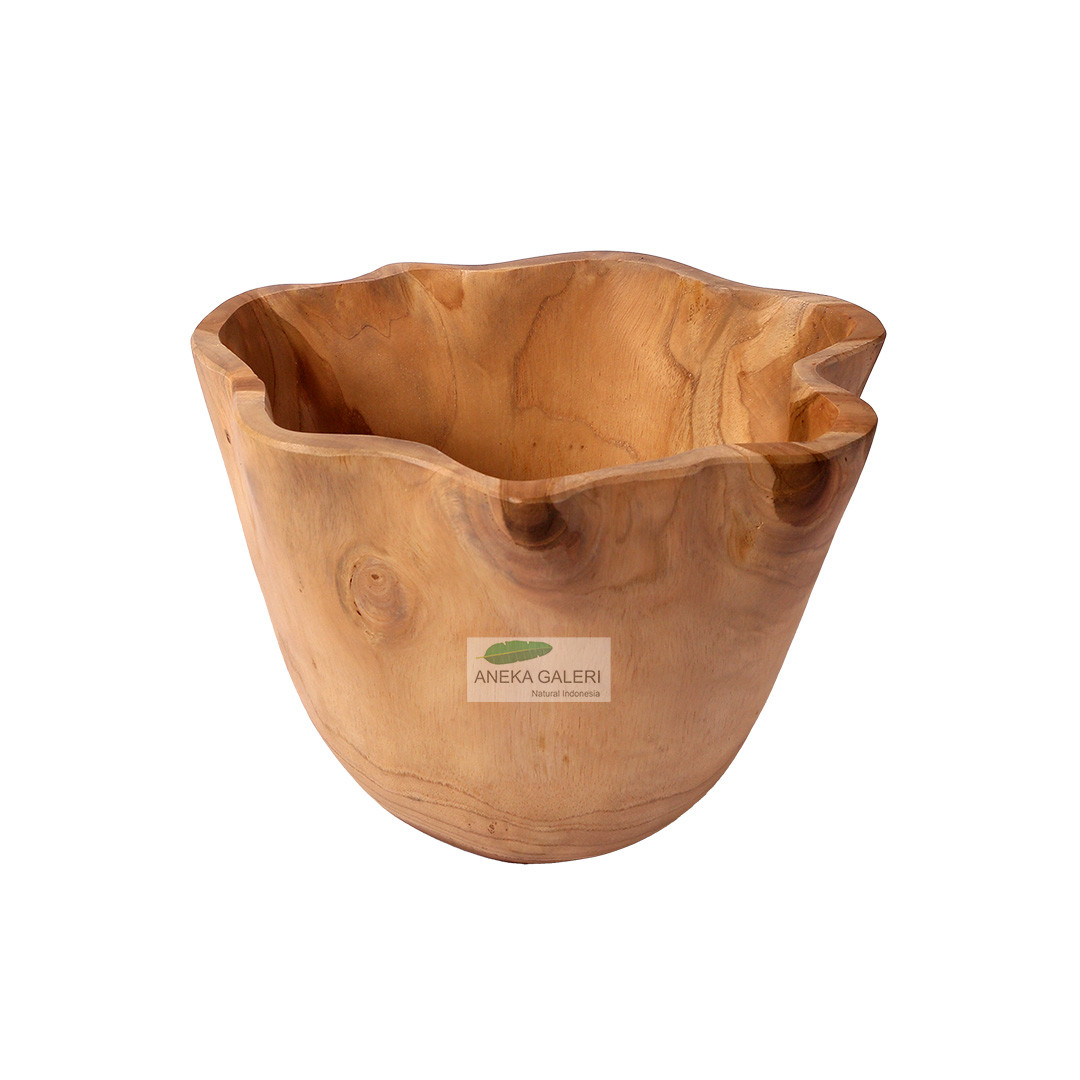Irreguler Teak Bowl