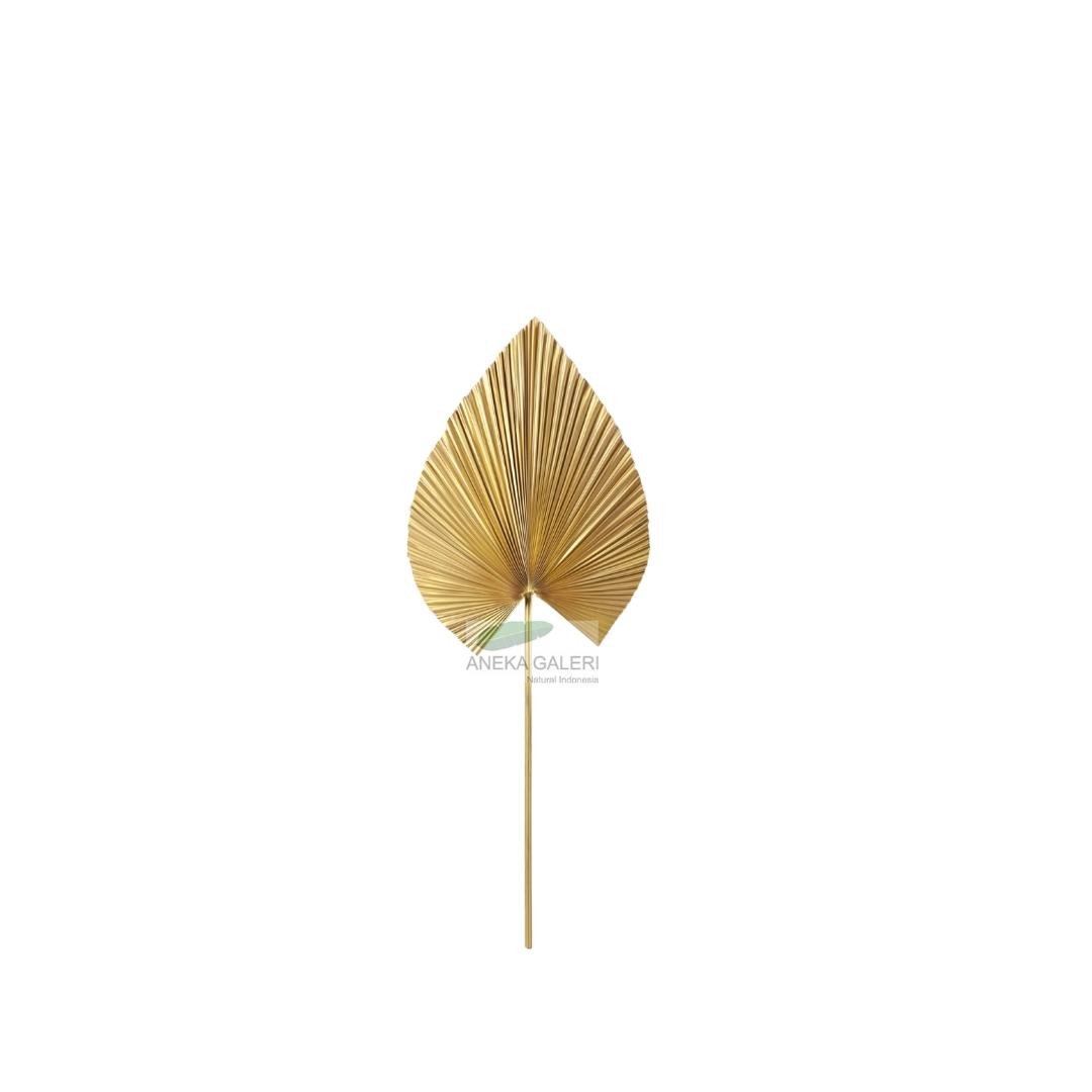 Leaf fan M - GOLD