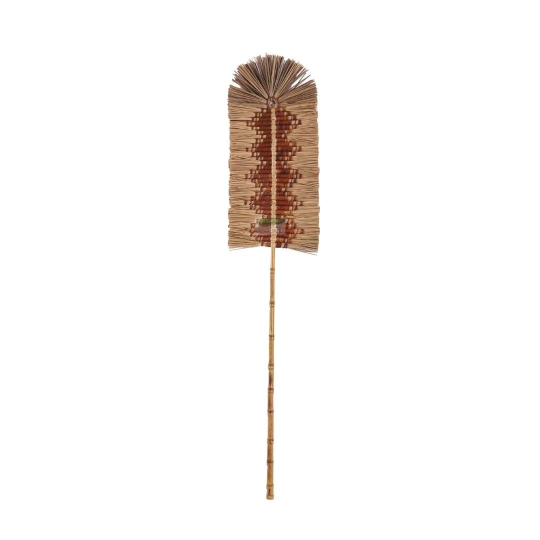 Leaf L Terracotta Woven 117 cm