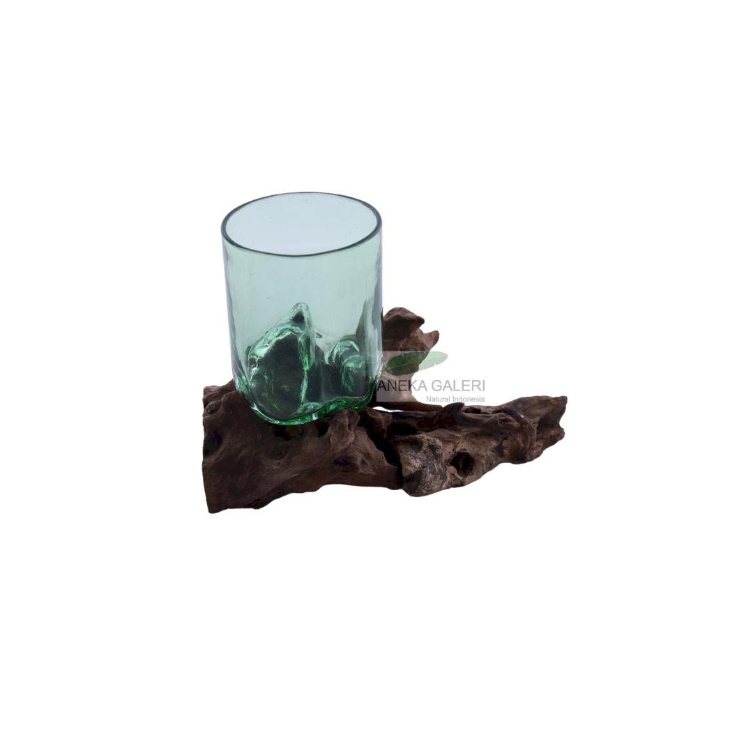 Root Glass green
