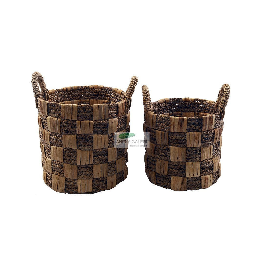 Round basket enceng Dadu