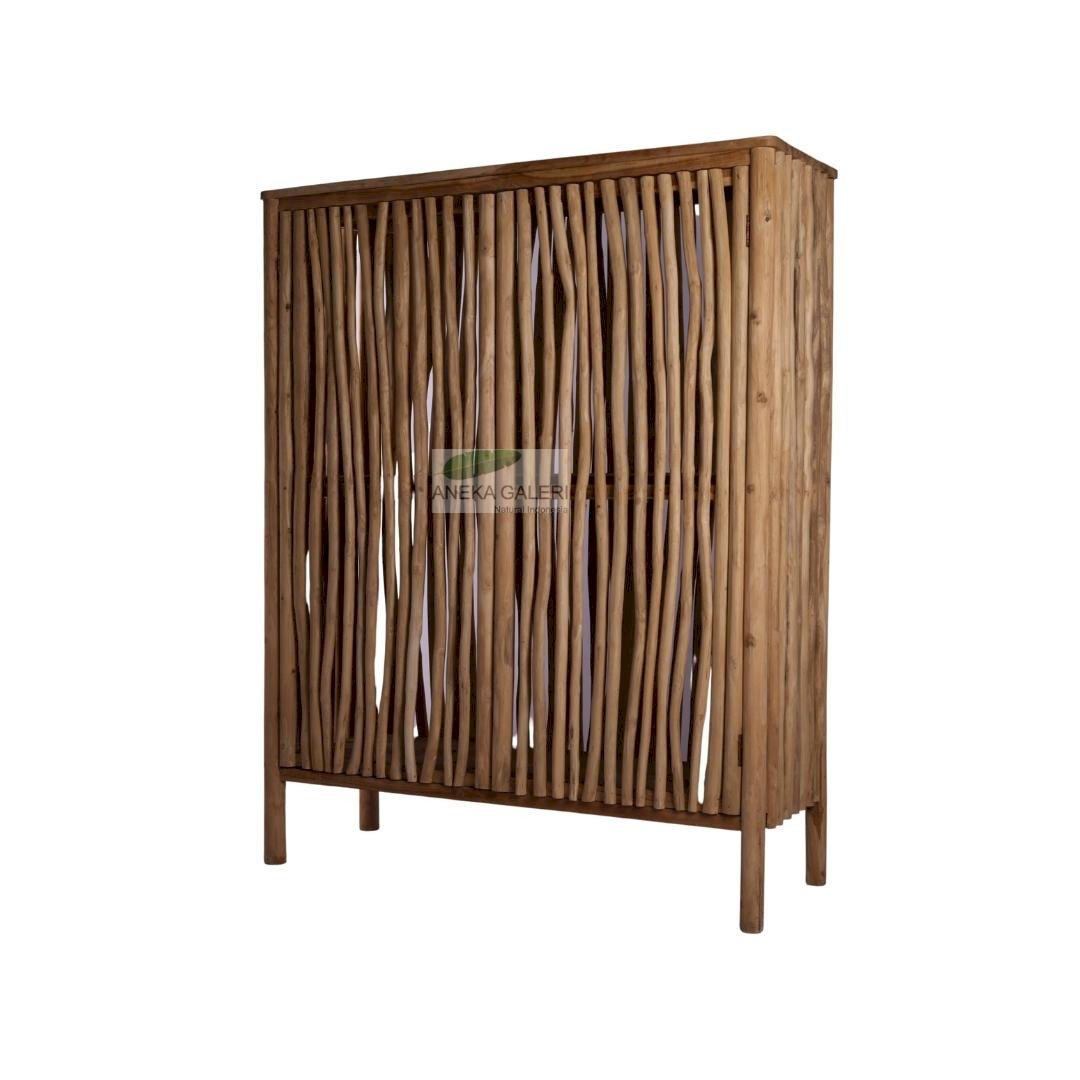 Teak Branch Cabinet