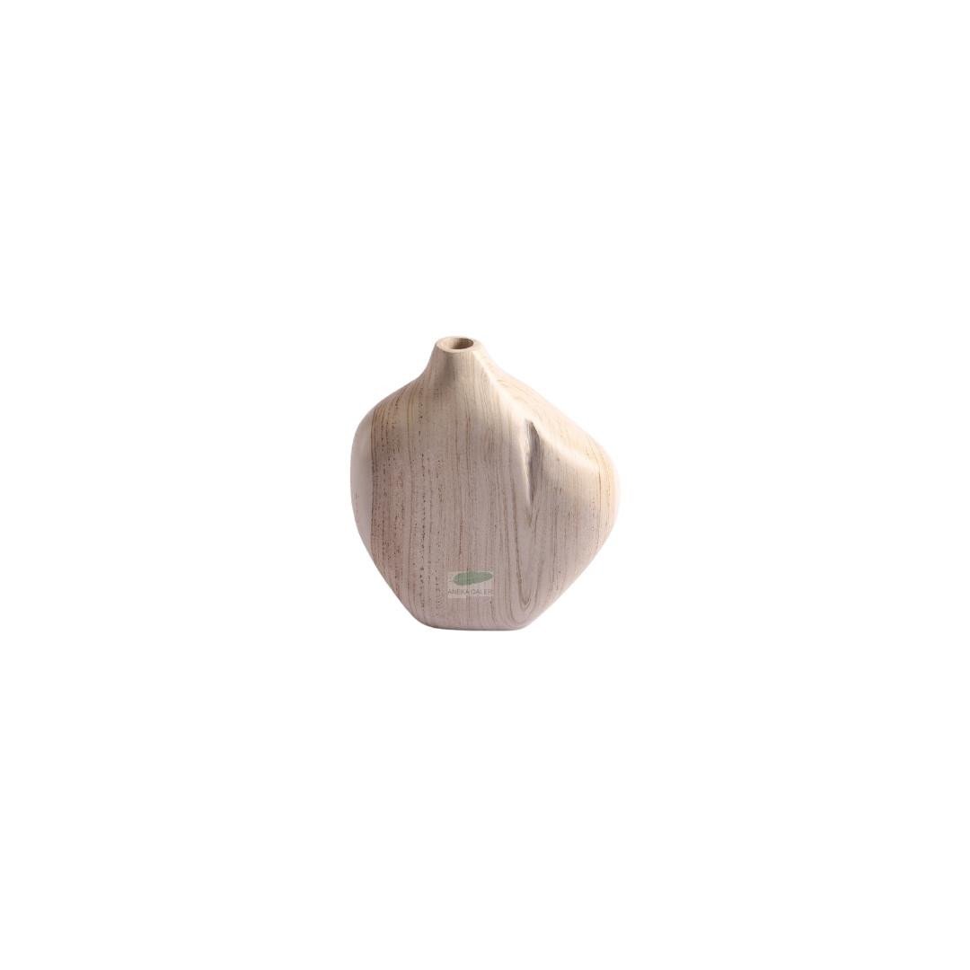 Teak Vase epoxy 24cm