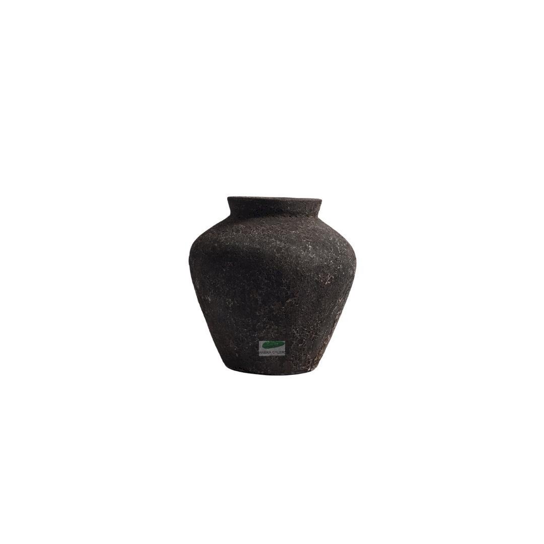 Vase TC Black Burn h.33,5 cm