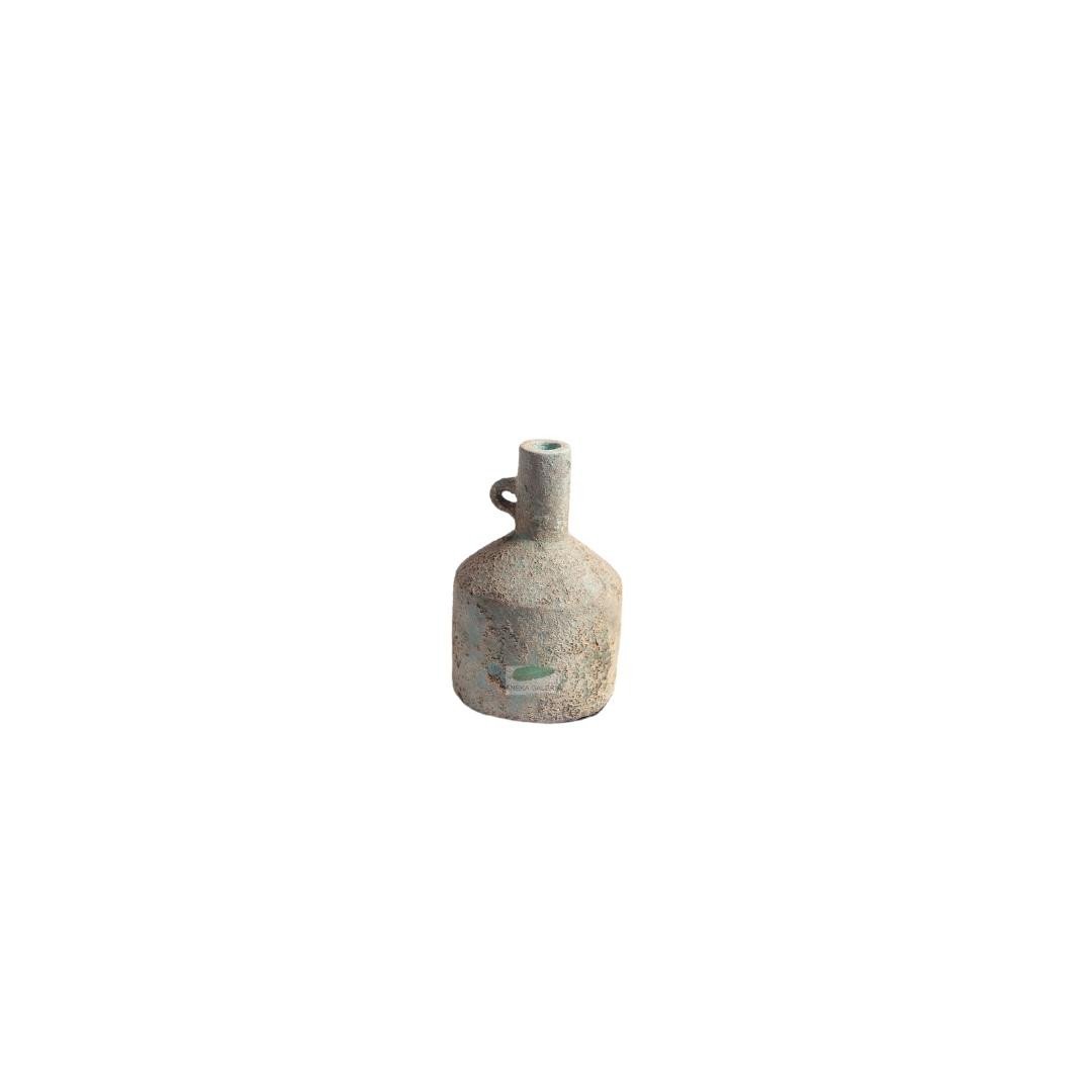 Vase TC Green Mint Burn